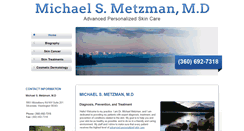 Desktop Screenshot of metzmanderm.com